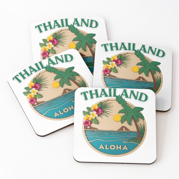 Item preview, Hawaiian island aloha love summer Thailand shirt designed and sold by P-Beginning.