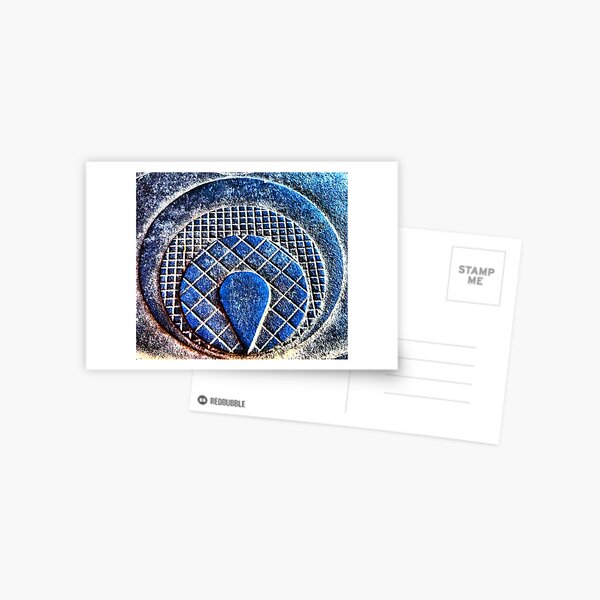 Blue Flame Postcard