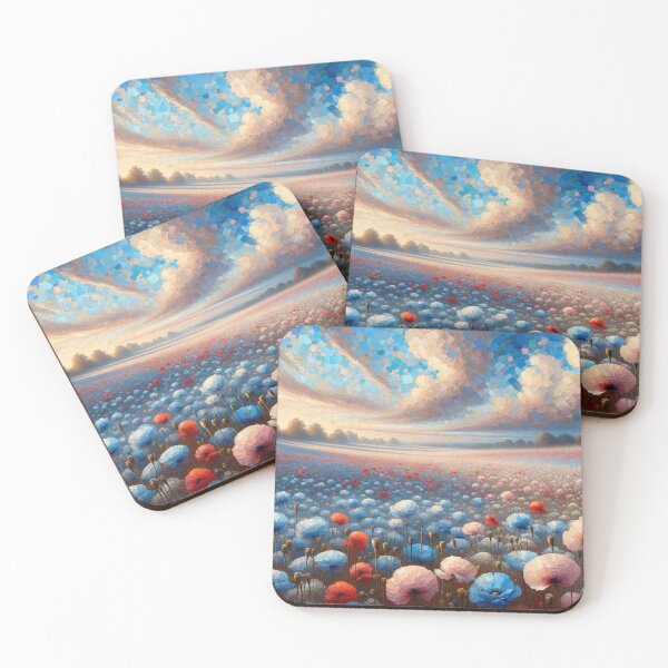 Item preview, Field of Colorful Poppies designed and sold by M-Y-A-R-T-.