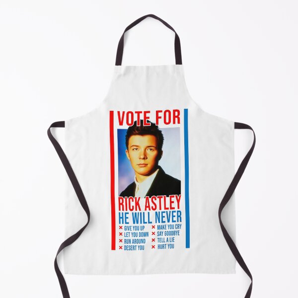 Item preview, Vote for Rick Astley designed and sold by ARKIRA - 100% authentic designs of the highest quality..