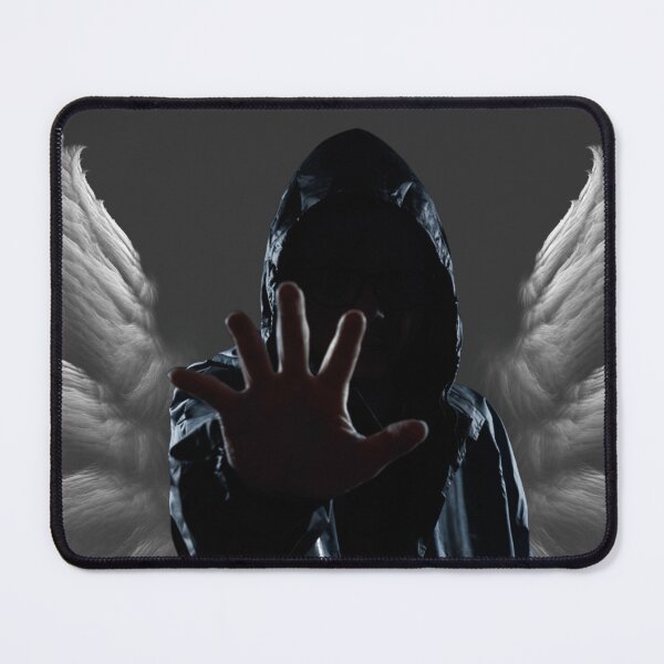 Item preview, Hooded Figure with Angelic Dark Wings designed and sold by SAMNagy.