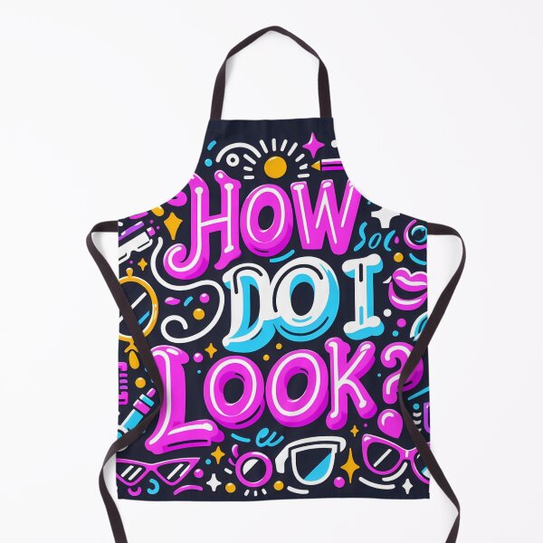 Item preview, "How Do I Look? – A Playful and Vibrant Visual designed and sold by aminz4.