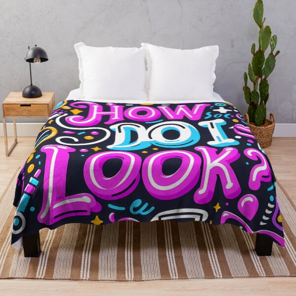 Item preview, "How Do I Look? – A Playful and Vibrant Visual designed and sold by aminz4.