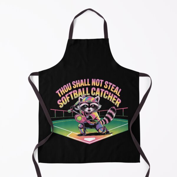 Item preview, Thou Shall Not Steal Softball Catcher designed and sold by TrendsLook.