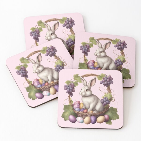 Item preview, Easter bunny, Easter eggs, beautiful flowers designed and sold by Sugar Wisdom .