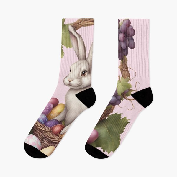 Item preview, Easter bunny, Easter eggs, beautiful flowers designed and sold by Sugar Wisdom .