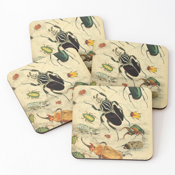 Item preview, Beetle Vintage Illustrations designed and sold by CoconutArt10.