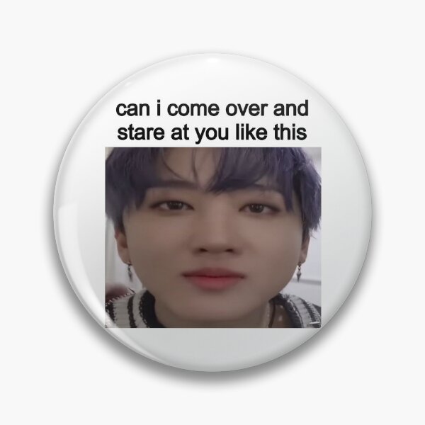 Item preview, Changbin Stray Kids "can i come over" meme designed and sold by hippoedcampus.
