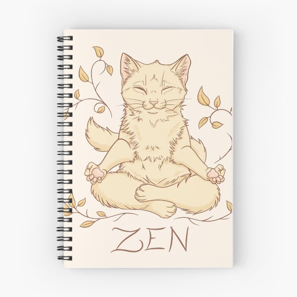 Item preview, Zen Cat's meditation designed and sold by PlumeHarfang.