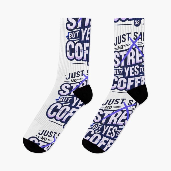 Item preview,    NO Stress  .. Yes to Coffee ! designed and sold by goodFather4ever.