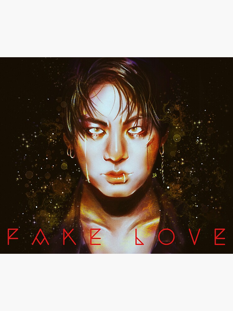 bts fake love jungkook shirt