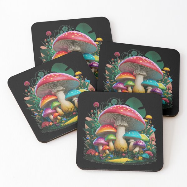 Artikelvorschau, Vintage -Kunst farbenfrohe Pilze, Vintage -Pilz, Vintage -Blumen, botanische Kunstwerke, Vintage Botanical entworfen und verkauft von Expressions-Sel.