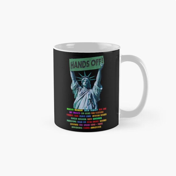 Item preview, Resist Liberty - Hands Off Protest designed and sold by Spaceslafr.