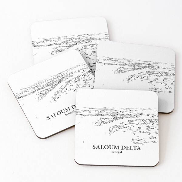 Item preview, Saloum Delta - Senegal designed and sold by Lakeric Cityscapes.