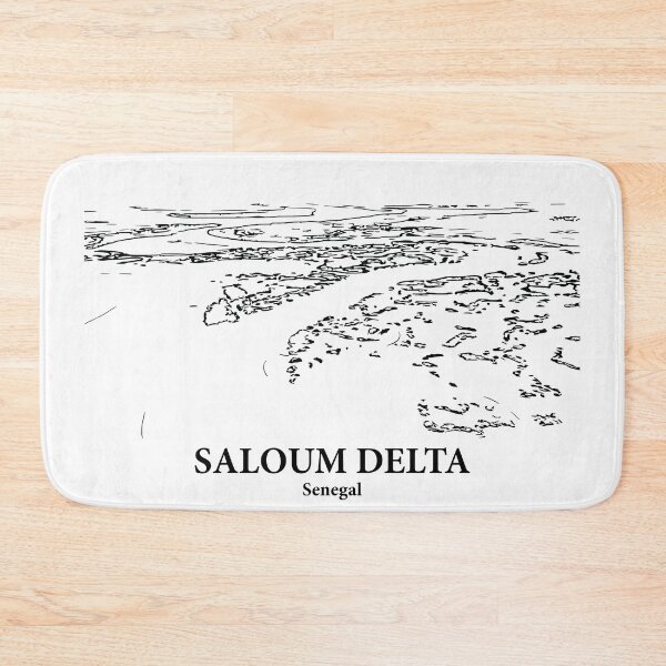 Item preview, Saloum Delta - Senegal designed and sold by Lakeric Cityscapes.
