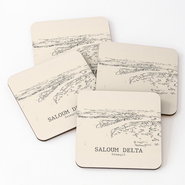 Item preview, Saloum Delta - Senegal designed and sold by Lakeric Cityscapes.