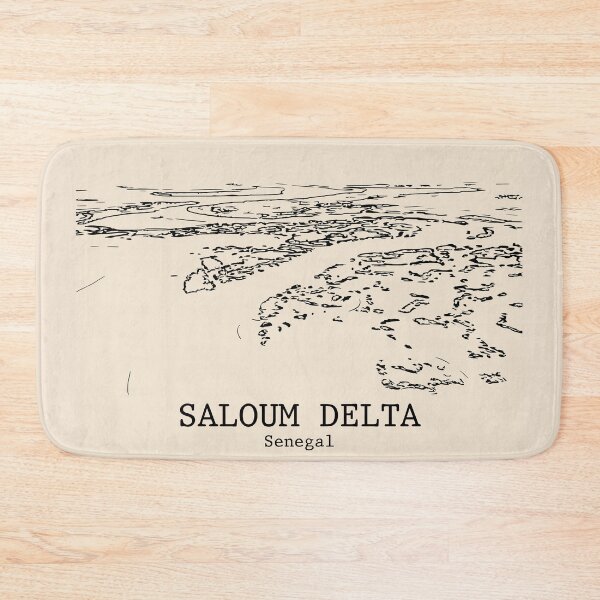 Item preview, Saloum Delta - Senegal designed and sold by Lakeric Cityscapes.
