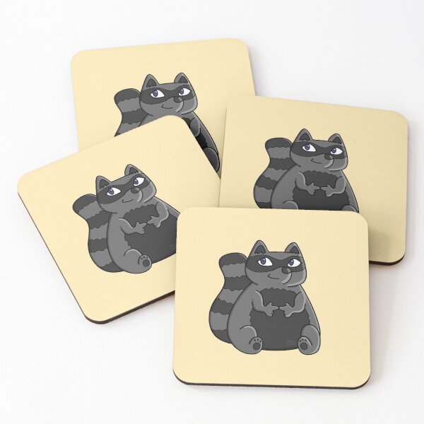 Item preview, Chubby Raccoon designed and sold by Faye Ferre.