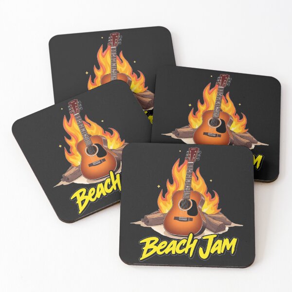 Item preview, Beach Jam - The Art of Music by the Fireside designed and sold by latelierdechris.