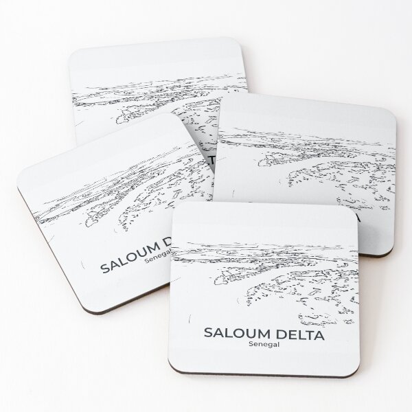 Item preview, Saloum Delta - Senegal designed and sold by Lakeric Cityscapes.