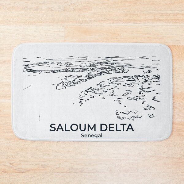 Item preview, Saloum Delta - Senegal designed and sold by Lakeric Cityscapes.