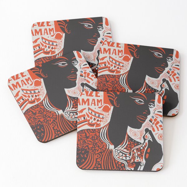 Item preview, Bold Red & Black Cultural Poster designed and sold by djovan.