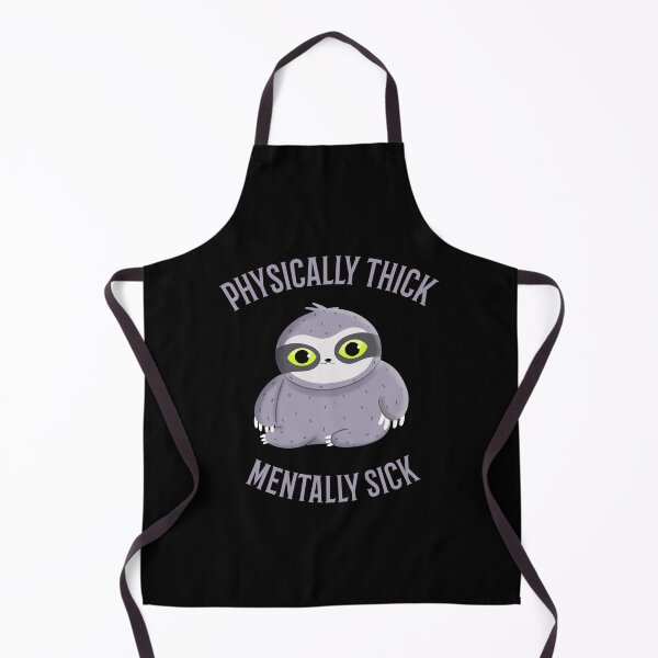 Item preview, Physically Thick Mentally Sick designed and sold by 87-Aesthetics.