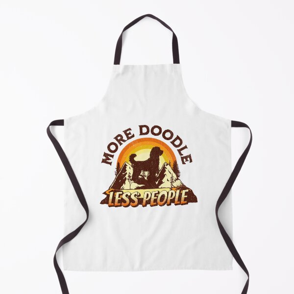 Item preview, More Doodle Less People Vintage Hiking Camping Gift designed and sold by Guarddogdrive.