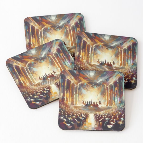 Item preview, Modern opera scene abstract designed and sold by Sigtrix.