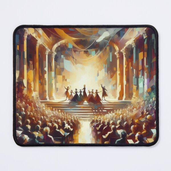 Item preview, Modern opera scene abstract designed and sold by Sigtrix.