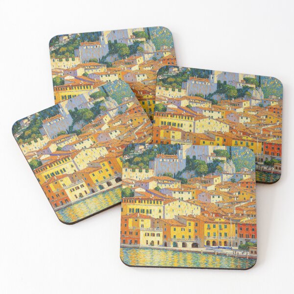 Item preview, Gustav Klimt Malcesine on Lake Garda designed and sold by maniacfitness.
