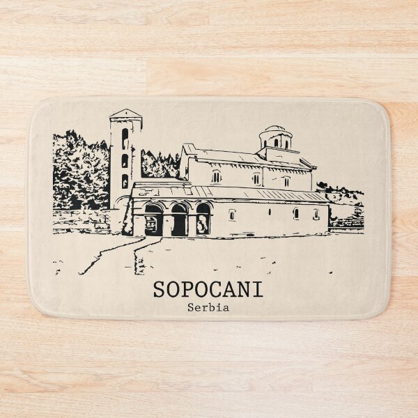 Artikelvorschau, Sopoćani - Serbien entworfen und verkauft von Lakeric Cityscapes.