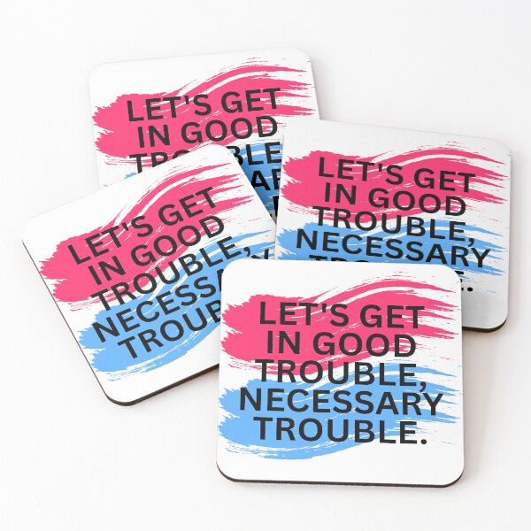Item preview, Cory Booker John Lewis Get in Good Trouble designed and sold by gillys.