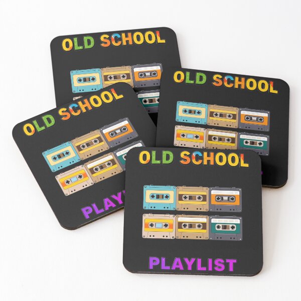 Item preview, Old School Playlist - Cassette Nostalgia and Colorful Design designed and sold by latelierdechris.