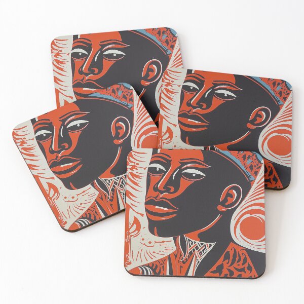 Item preview, Afro Royalty Portrait Art designed and sold by djovan.