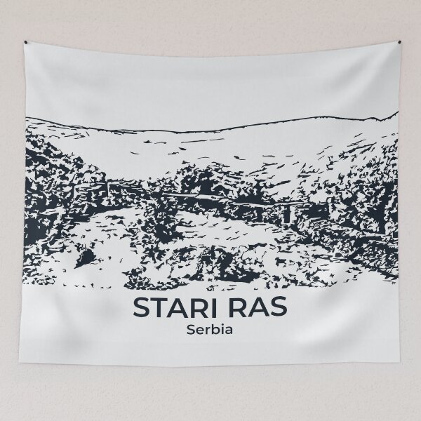 Item preview, Stari Ras - Serbia designed and sold by Lakeric Cityscapes.