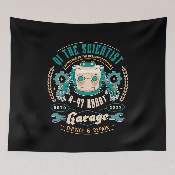 Item preview, Qi R 47 Garage Emblem designed and sold by Lagelantee.