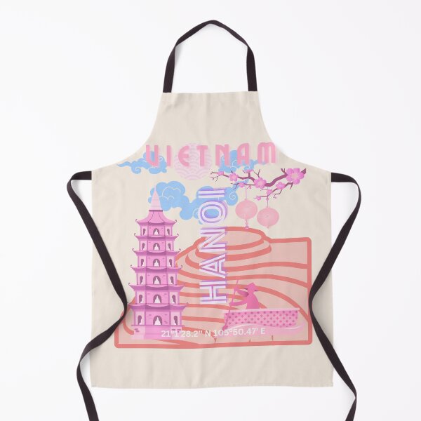 Item preview, Vietnam Travel Art, Pink designed and sold by Magic Love Art Print.