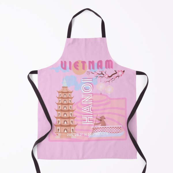 Item preview, Vietnam Travel Art, Pink designed and sold by Magic Love Art Print.