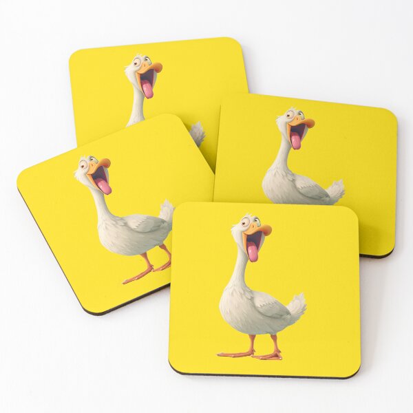 Item preview, Duck white funny designed and sold by BeebooDesign.
