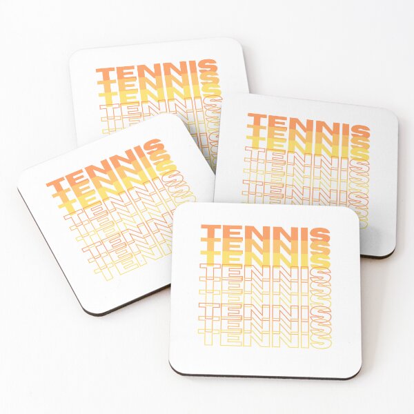 Item preview, A range of tennis related apparel and other products in shades of orange designed and sold by reddesigned.