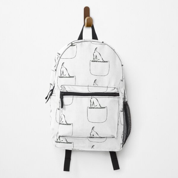 Item preview, Minimalist black and white dog digging artwork designed and sold by olenapetol.
