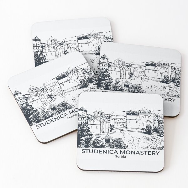 Item preview, Studenica Monastery - Serbia designed and sold by Lakeric Cityscapes.