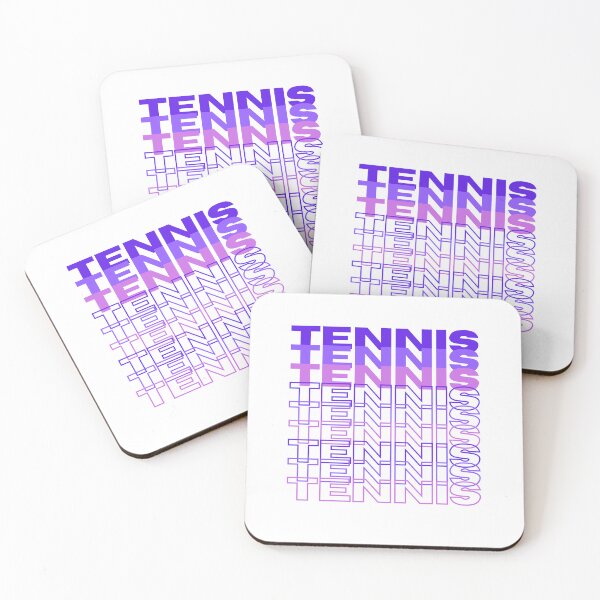 Item preview, A range of tennis related apparel and other products in shades of purple designed and sold by reddesigned.