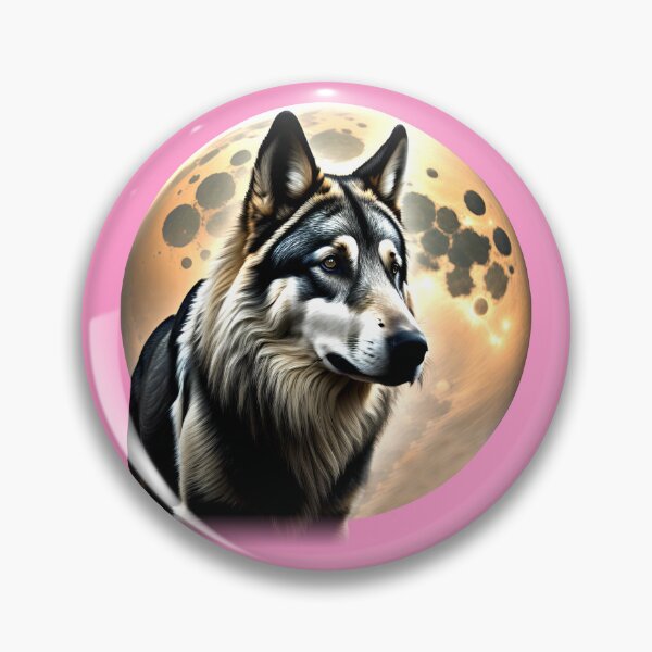 Item preview, WOLFDOG (#FF99CC) designed and sold by Marlon Oseguera.