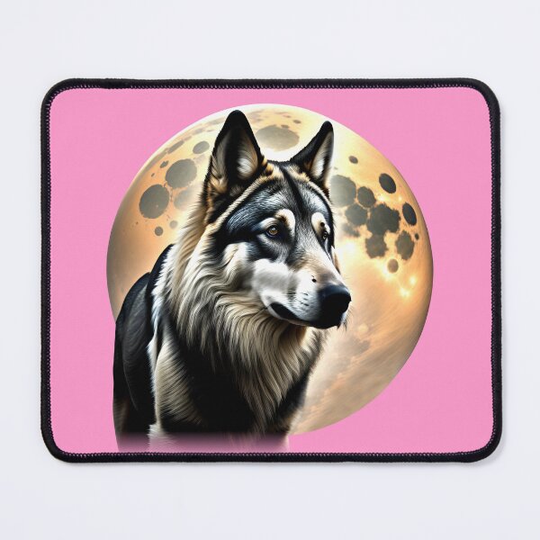 Item preview, WOLFDOG (#FF99CC) designed and sold by Marlon Oseguera.