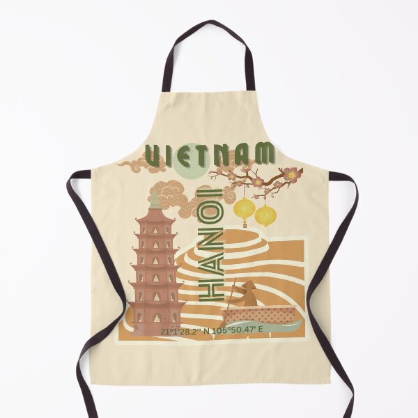 Item preview, Vietnam Travel Art, Vintage designed and sold by Magic Love Art Print.