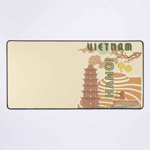 Item preview, Vietnam Travel Art, Vintage designed and sold by Magic Love Art Print.