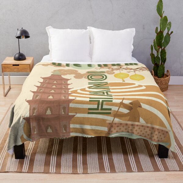 Item preview, Vietnam Travel Art, Vintage designed and sold by Magic Love Art Print.