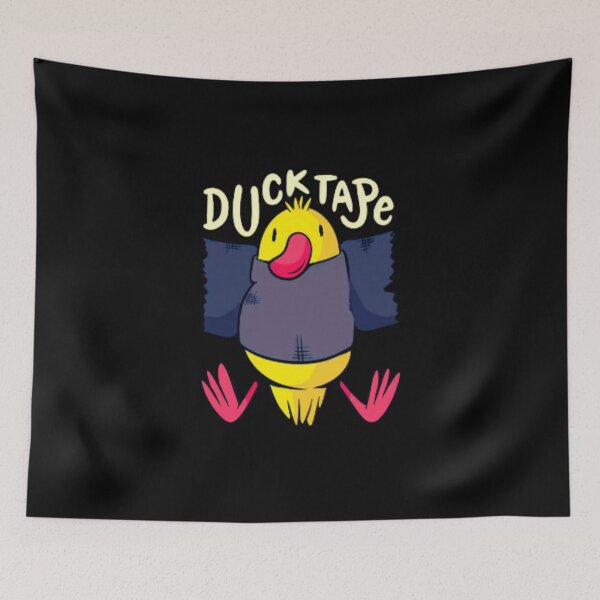 Item preview, "Funny Duck Tape Pun T-Shirt" – Quirky Wordplay Humor for Pun Lovers designed and sold by Colorful-Garden.